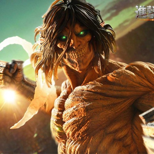 Eren Yeager Attack Titan Attack on Titan (TV animation) Statue by Prime 1 Studio