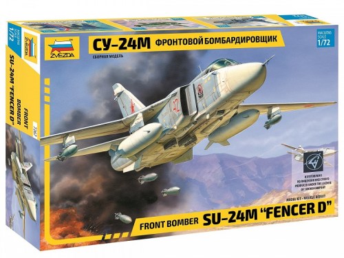 Front bomber Su-24M "Fencer D" by Zvezda