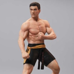 Frank Dux Bloodsport 1/10 pvc figure icon x by infinite statue