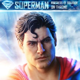 Superman Fortress of Solitude on Throne (Gabriele Dell'Otto) DC Comics 1/4 Statue by Prime 1 Studio