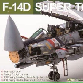 F-14D Super Tomcat (Super Detailed) 1/48 Kit by AMK Models