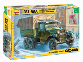 Sovient truck GAZ-AAA by Zvezda