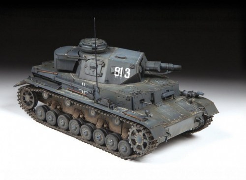 German medium tank Panzer IV Ausf.E by Zvezda