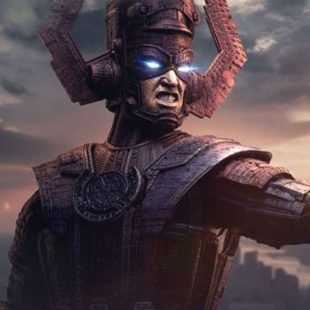 Galactus Battle Diorama Deluxe Fantastic Four Demi Art 1/20 Scale Statue by Iron Studios
