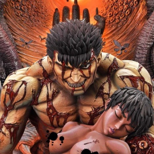 Guts & Casca Berserk 1/4 Statue by Prime 1 Studio