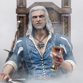 Geralt of Rivia Witcher 3 Wild Hunt 1/6 Statue by Pure Arts