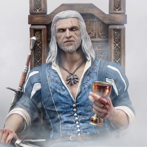 Pure Arts: Geralt of Rivia Witcher 3 Wild Hunt 1/6 Statue by Pure Arts