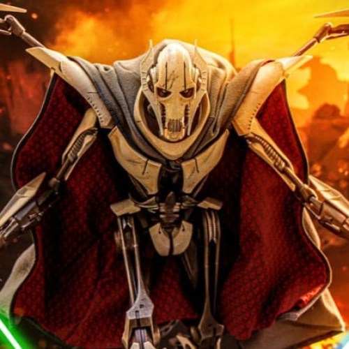 General Grievous Star Wars Movie Masterpiece Diecast 1/6 Action Figure by Hot Toys