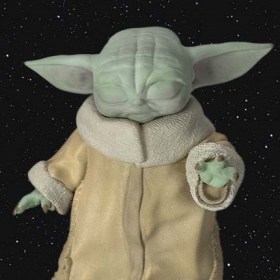 Grogu Using the Force Star Wars The Mandalorian 1/5 Figure by Attakus