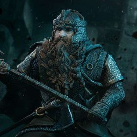 Gimli Unleashed The Lord of the Rings Art 1/10 Scale Statue by Iron Studios