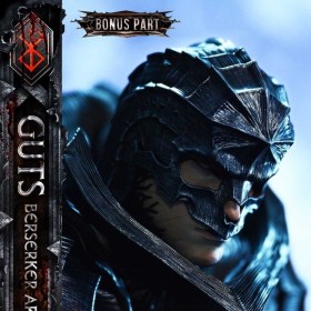 Guts, Berserker Armor Grunbeld vs. Guts Deluxe Bonus Berserk 1/4 Statue by Prime 1 Studio