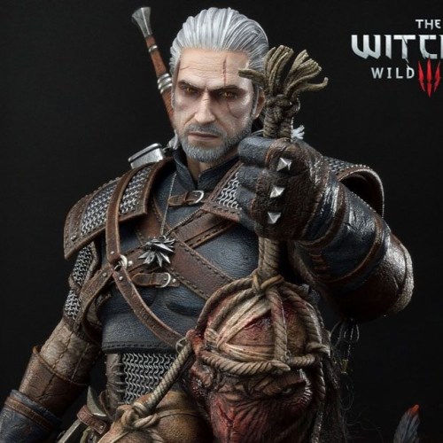 Geralt von Riva Witcher 3 Wild Hunt 1/3 Statue by Prime 1 Studio