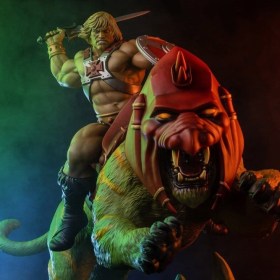 He-Man & Battle Cat Masters of the Universe 1/4 Maquette by Tweeterhead