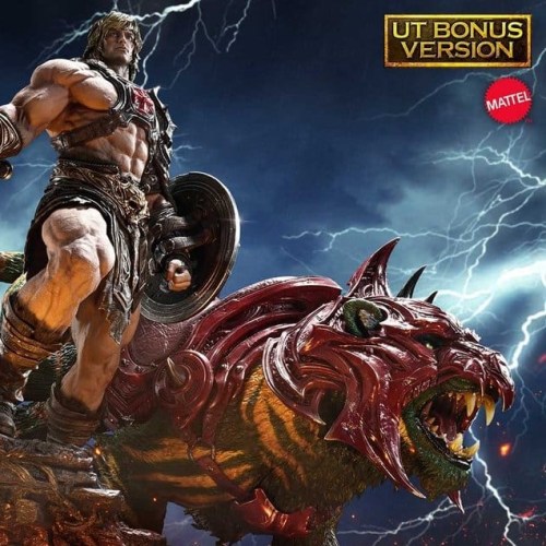 He-Man & Battle Cat Ultimate Bonus Version Masters of the Universe 1/4 Statue by Prime 1 Studio