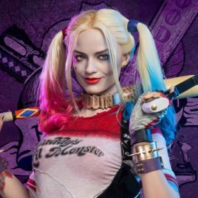 Harley Quinn Suicide Squad Life-Size Bust by Infinity Studio