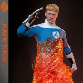 Human Torch The Fantastic Four First Steps 1/6 Action Figure by Hot Toys