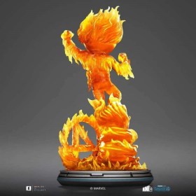 Human Torch Fantastic Four Mini Co. PVC Figure by Iron Studios