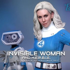 Invisible Woman & H.E.R.B.I.E. The Fantastic Four First Steps 2-Pack 1/6 Action Figure by Hot Toys