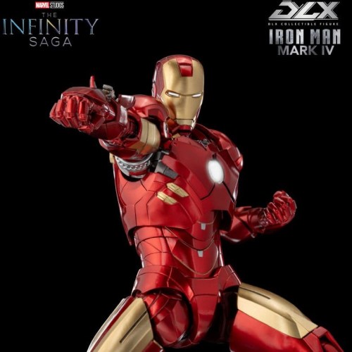 Iron Man Mark 4 Infinity Saga DLX 1/12 Action Figure by ThreeZero