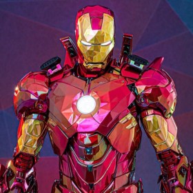 Iron Man Mark VI (Fractal Armor) Exclusive Iron Man Movie 1/6 Action Figure by Hot Toys