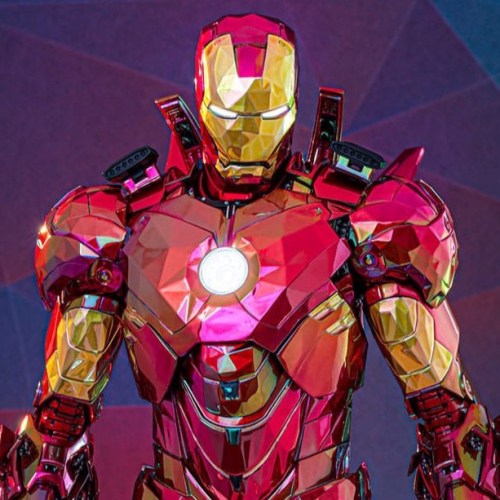 Iron Man Mark VI (Fractal Armor) Exclusive Iron Man Movie 1/6 Action Figure by Hot Toys
