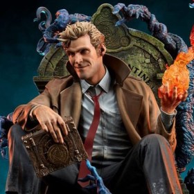 John Constantine Just Another Exorcism Hangover DC Comics Premium Format Statue by Sideshow Collectibles