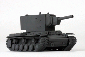 Soviet heavy tank KV-2 by Zvezda