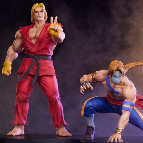 Ken & Vega Set Street Fighter Street Jam 1/10 Statue by PCS