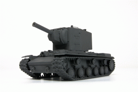 Soviet heavy tank KV-2 by Zvezda