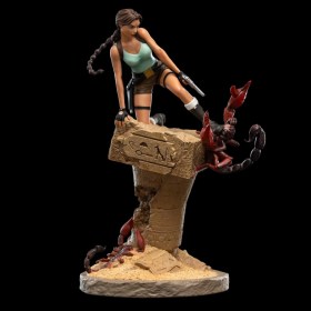 Lara Croft The Ruins of Revelation Tomb Raider Mini Statue by Weta Workshop