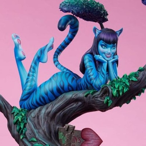 Lady Cheshire Cat (Deluxe Edition) Fairytale Fantasies Collection Statue by Sideshow Collectibles