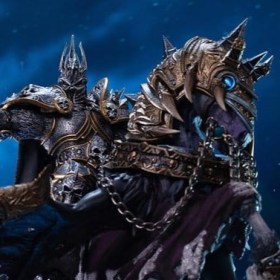 The Lich King & Invincible Warcraft Statue by Blizzard
