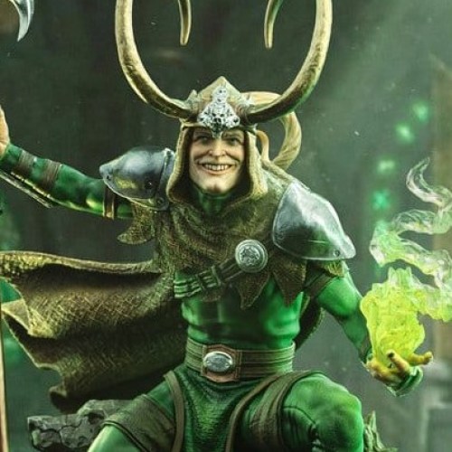 Loki Marvel Comics Art 1/10 Scale Statue by Iron Studios