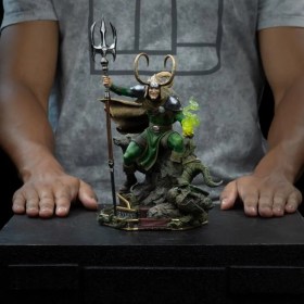 Loki Marvel Comics Art 1/10 Scale Statue by Iron Studios