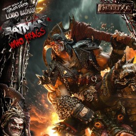 Lobo Batman: Batman Who Frags DX Version Dark Nights: Death Metal 1/3 Statue by Prime 1 Studio