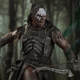 Lurtz, Uruk-Hai Leader The Lord of the Rings Art 1/10 Scale Statue by Iron Studios