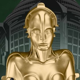 Maschinenmensch Metallic Gold Metropolis 1/4 Statue by Star Ace Toys