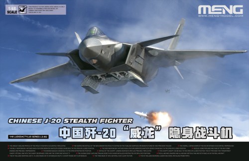 Chinese J-20 Stealth Fighter 1/48 by Meng