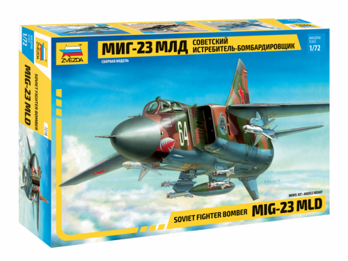 Soviet fighter bomber MiG-23 MLD by Zvezda