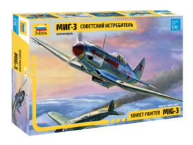 Soviet fighter MiG-3 by Zvezda