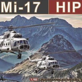 Mi-17 Hip Early 1/48 Kit by AMK Models