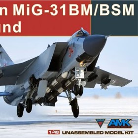 Mikoyan MiG-31 BM/BSM Foxhound by AMK models