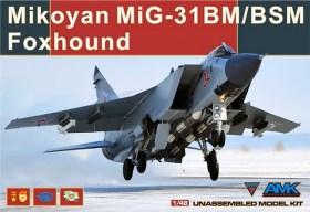 Mikoyan MiG-31 BM/BSM Foxhound by AMK models