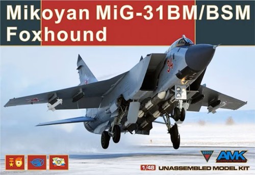 Mikoyan MiG-31 BM/BSM Foxhound by AMK models