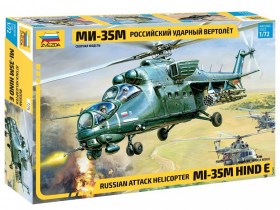 Russian attack helikopter MIL MI-35M hind E by Zvezda