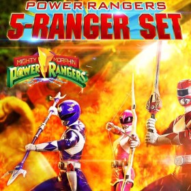 Mighty Morphin Power Rangers Deluxe Bonus Version Set of 5 Statues 1/4 by Prime 1 Studio