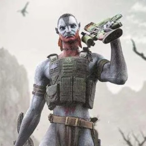 Miles Quaritch Avatar 3 Fire and Ash Art 1/10 Scale Statue by Iron Studios