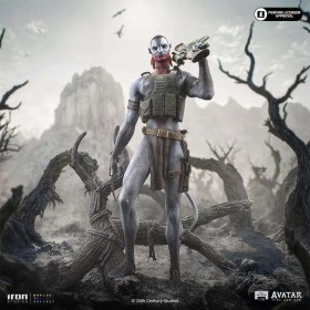 Miles Quaritch Avatar 3 Fire and Ash Art 1/10 Scale Statue by Iron Studios