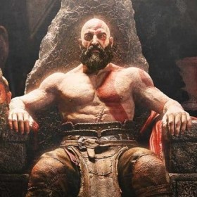 Master Thyself Kratos Bonus Version God of War Ragnarok 1/3 Statue by Prime 1 Studio