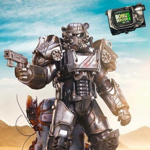 Maximus Power Armor DX Bonus Version Fallout 1/4 Statue by Prime 1 Studio